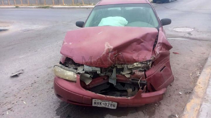 Mujer ignora señal de alto y es impactada por hombre en El Progreso