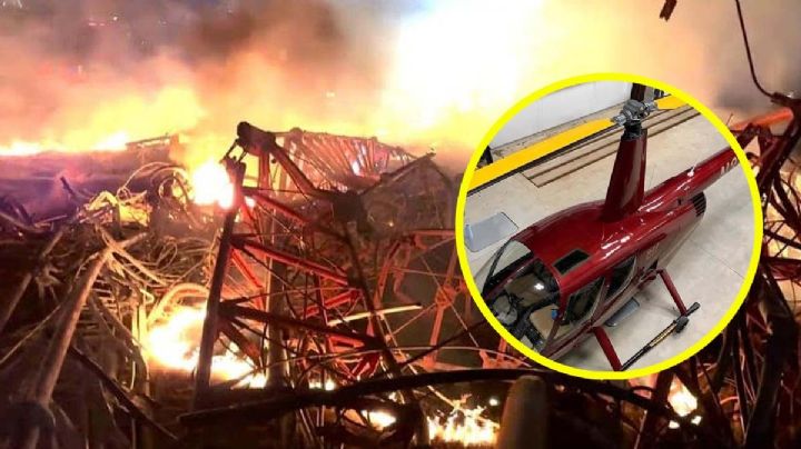 MOMENTO EXACTO en el que cae helicóptero en Houston, Texas | VIDEO 