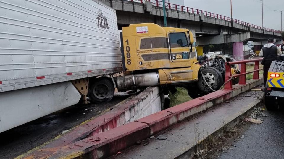 Tras el incidente vial no se reportaron personas lesionadas