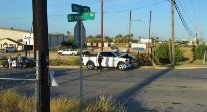 Mañana accidentada en Laredo; se presentan dos choques en diferentes puntos de la ciudad