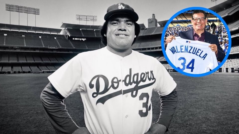 Fernando Valenzuela es una leyenda de los Dodgers.