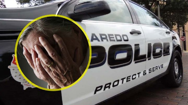 Policía de Laredo halla a abuelita llorando en el piso; su hija le dio una golpiza