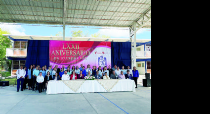 Celebran los 72 años de la Escuela Normal Urbana Cuauhtémoc