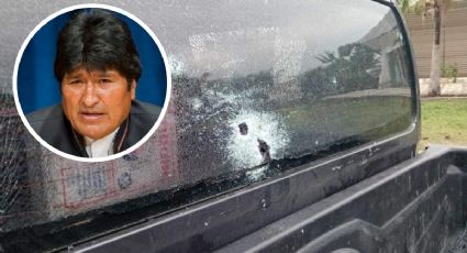 Balean vehículo de Evo Morales y su chofer resulta herido; la agresión fue grabada en vivo