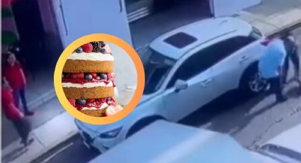 Le roban a mujer su camioneta y pastel de cumpleaños; la víctima no fue apoyada | VIDEO