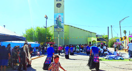 Con rezos, danza y música, así celebraron a San Judas Tadeo en Nuevo Laredo