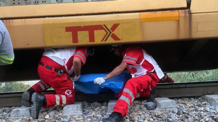Trágica muerte: Felia fue arrollada por el tren; su cuerpo acaba cercenado