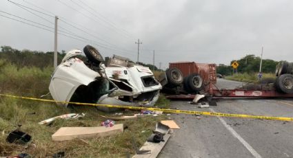 Carreterazo en la Victoria-Monterrey deja un menor de edad muerto y 2 personas heridas