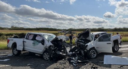 Carreterazo cerca de Laredo dejó 3 muertos; hombres ya fueron identificados