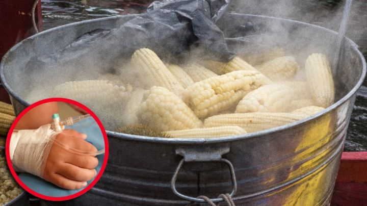 Niño de 3 años sufre graves quemaduras; le cayó una tina de elotes con agua hirviendo en Tamaulipas