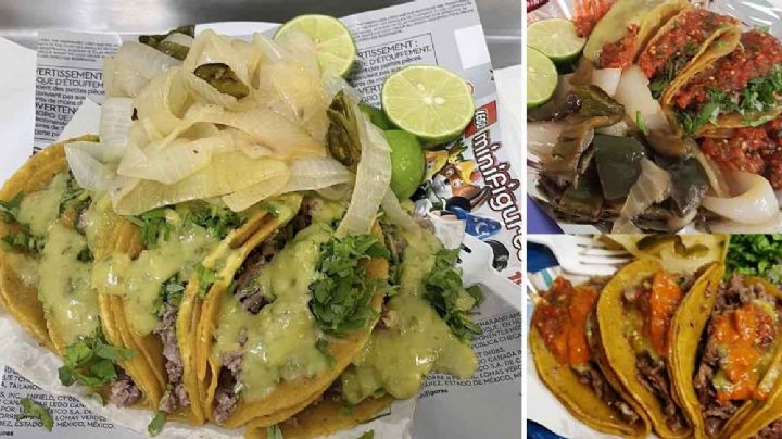 Estos son los mejores tacos de Monterrey; sus salsas son muy famosas | VIDEO