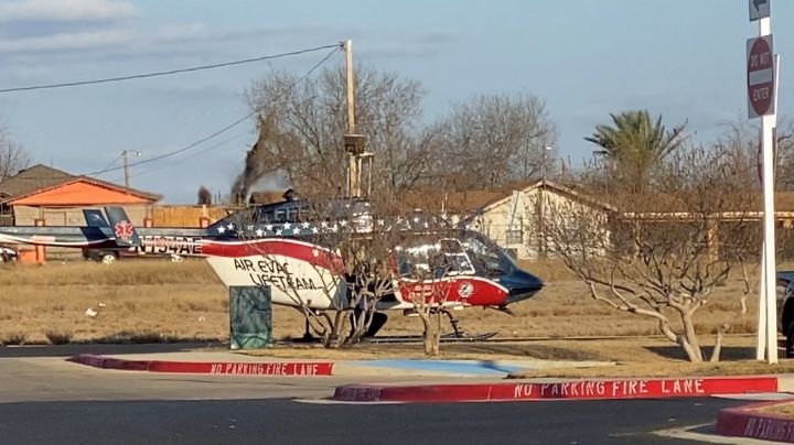 Abuelito atropellado en Laredo está grave; fue trasladado en helicóptero a hospital en San Antonio