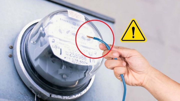 CFE cancelaría en octubre el servicio a quienes tengan estos cables en su medidor de luz