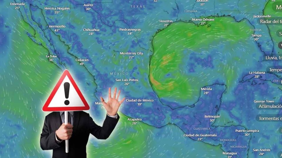 Este fin de semana se presentarán lluvias en varios estados.