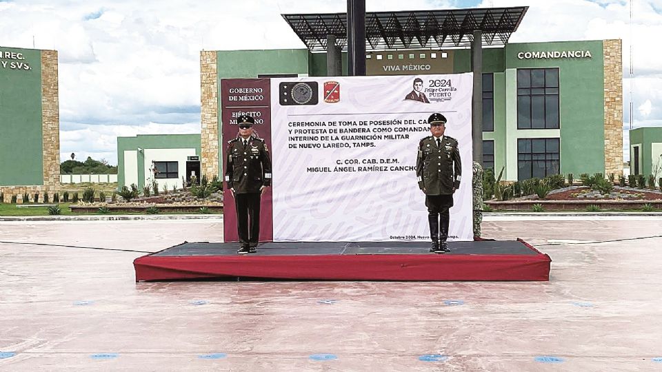 Ayer asumió el Coronel Miguel Ángel Ramírez Canchola como Comandante Interino de la Guarnición Militar.