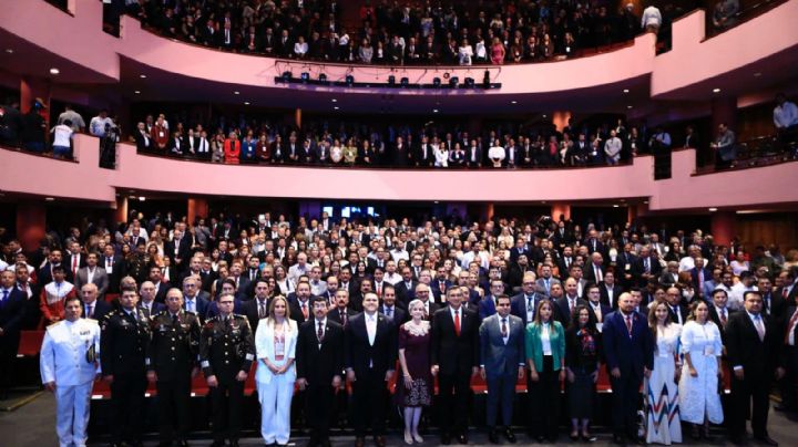 En Tamaulipas se sirve al Pueblo; Américo Villarreal brinda Informe