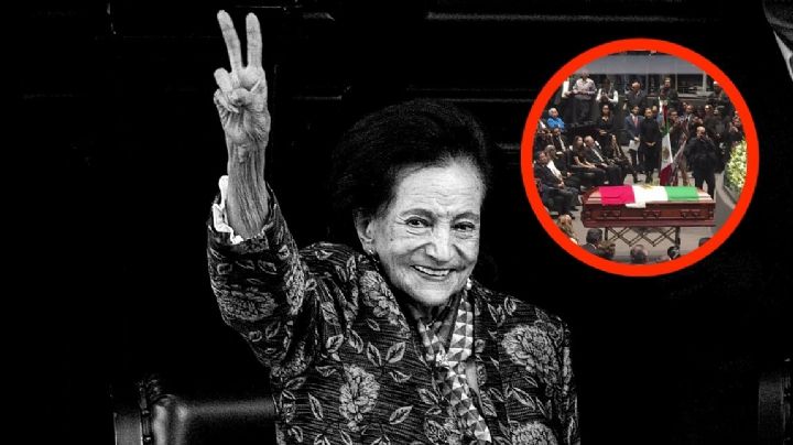 Palacio de San Lázaro rinde emotivo homenaje a Ifigenia Martínez; asisten familiares y amigos