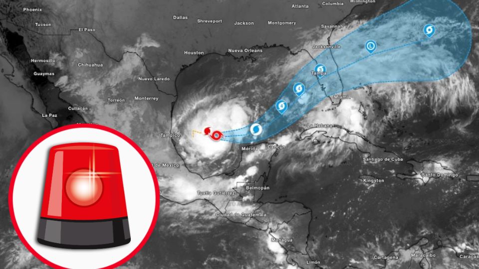 Alimentado por las aguas del Golfo de México, Milton se convertirá en un huracán categoría 5 esta tarde de lunes