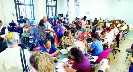 Aprovechan mujeres de Nuevo Laredo registro para pensión