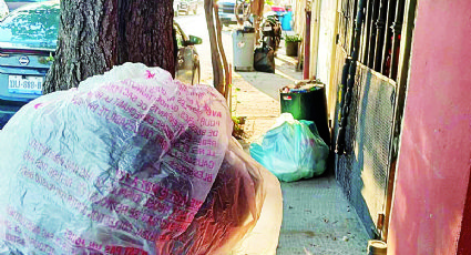 Deja Veolia que basura se desborde en las casas