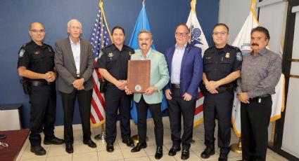 CBP reconoce labor de COMCE Noreste Capítulo Laredo tras tormenta en Puente del Comercio