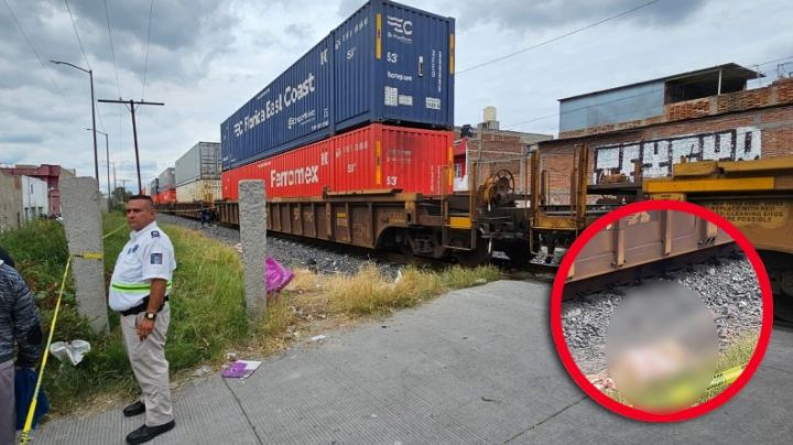 Abuelita es impactada por tren y muere al instante; caminaba muy cerca de las vías