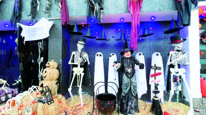 Nuevo Laredo huele a Halloween: 'terror y miedo' causan decoraciones creativas en casas