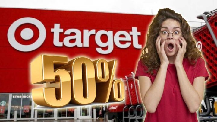 Target pone todos estos productos al 50% de descuento; ¿cuándo termina?