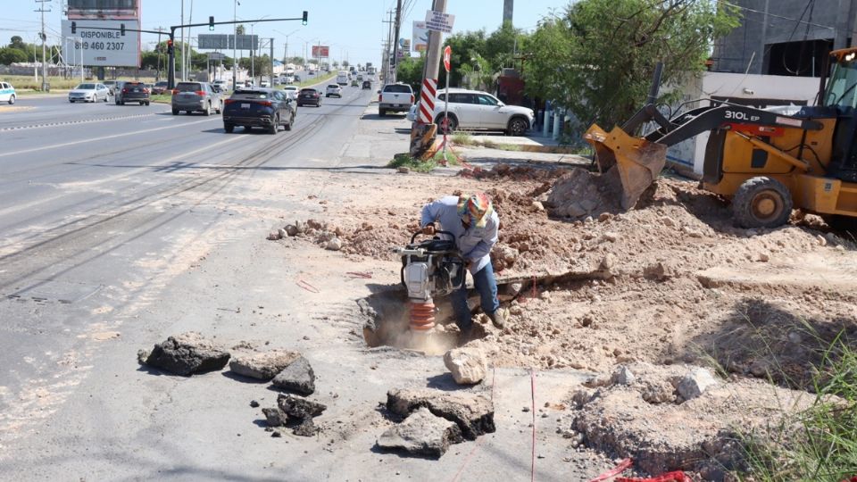 Comapa Reynosa anunció un corte de agua.