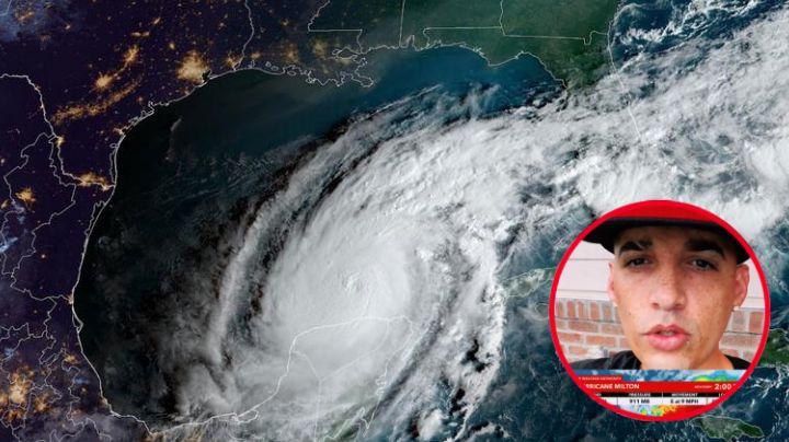 'Yo no voy a dejar mis cosas': hombre decide quedarse a enfrentar el huracán Milton en su casa | VIDEO