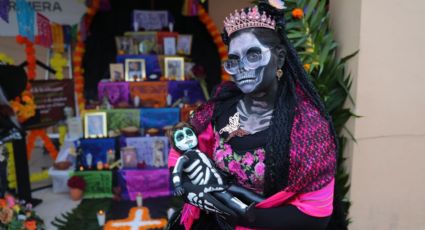 Todo listo para el 'Festival de la Catrina' en Nuevo Laredo