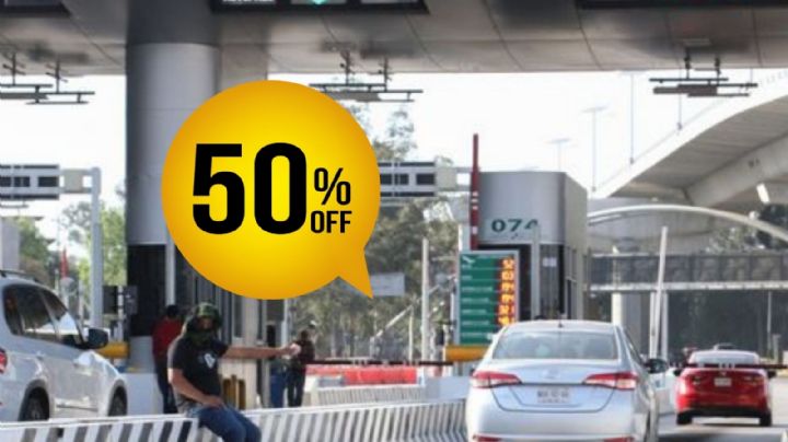Así puedes conseguir un 50% de descuento en casetas de carreteras en México