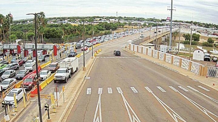 Aprovechan el fin y saturan Puentes Internacionales