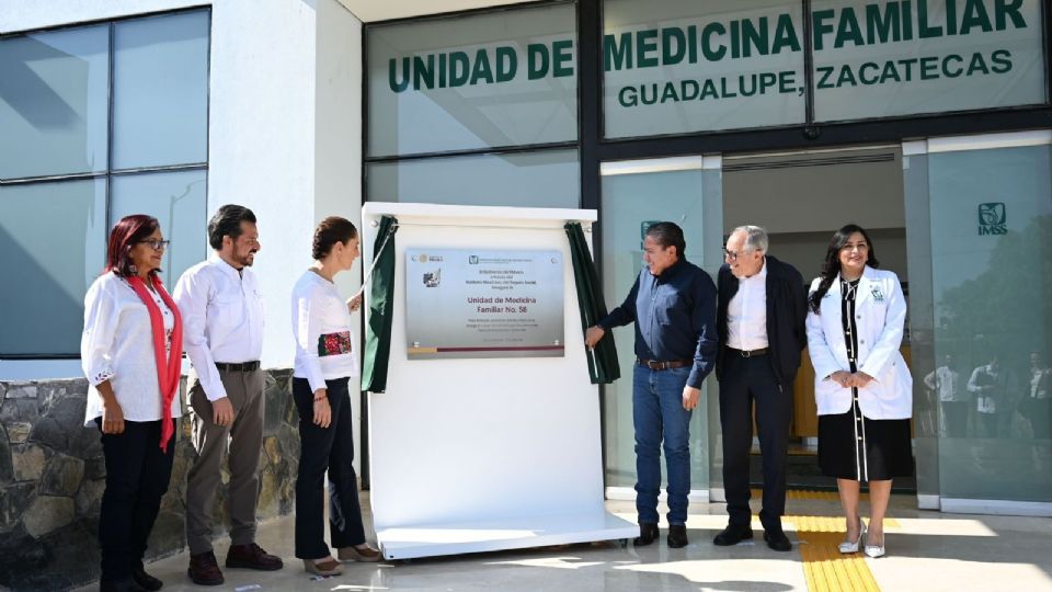 La presidenta de México anunció la creación de un nuevo hospital en Zacatecas