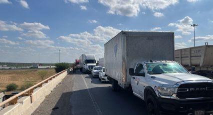 Continúa el bloqueo en Puente III de Nuevo Laredo