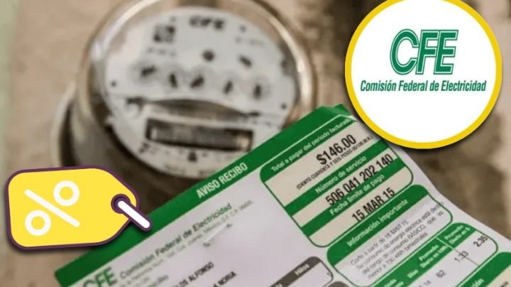 CFE anuncia descuento especial del 25% en la tarifa de luz: ¿qué personas pueden aprovecharlo?