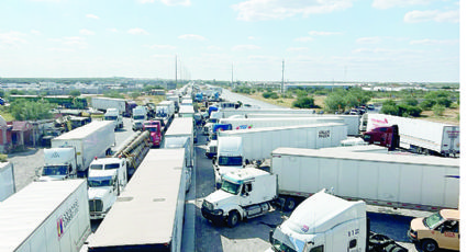 Bloqueo en el Puente III trastocó comercio; filas en importación y exportación se hicieron kilométricas