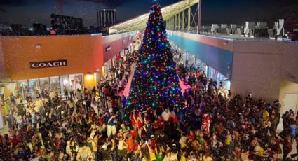 The Outlet Shoppes da inicio a la temporada navideña con el espectacular encendido del árbol; ¡te contamos los detalles!