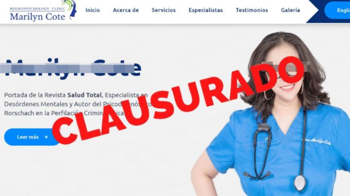 Catean consultorio de Marilyn Cote, falsa psiquiatra que prescribió recetas desde 2019