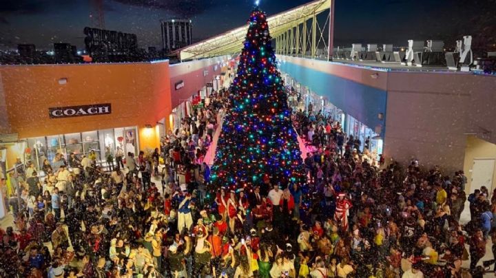The Outlet Shoppes da inicio a la temporada navideña con el espectacular encendido del árbol; ¡te contamos los detalles!