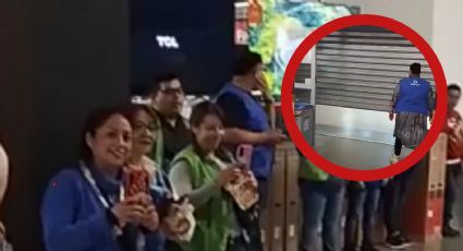 Empleados de Sam’s Club arman ‘fiesta' para recibir multitud de clientes, pero nadie llega | VIDEO