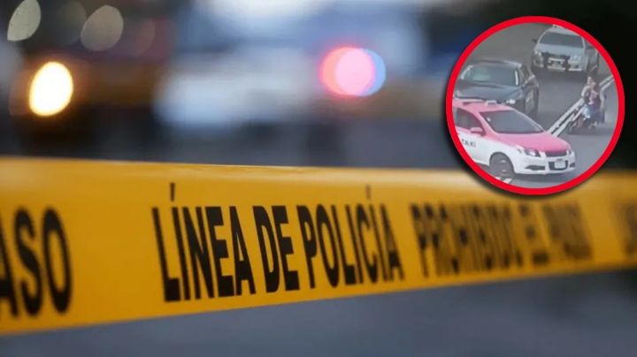 Taxista atropella y mata a motociclista; venía con su hijo y su esposa | VIDEO