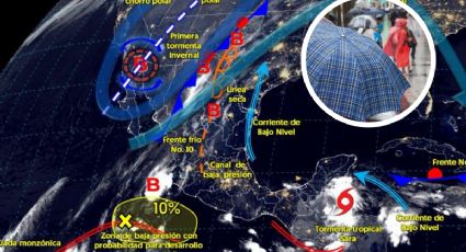 ¡Saca el abrigo! Frente Frío 10 y la primera tormenta invernal se acercan; estos estados serán los más afectados