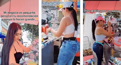 Vende jugos y pone uñas para mantener a su hija... y conquista corazones | VIDEO