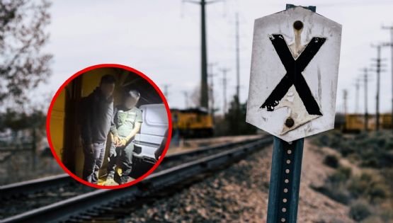 Hallan a 8 indocumentados en vagón de tren a 56 millas de Laredo; así se metieron al convoy