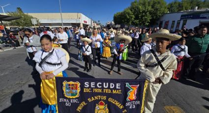 Desfile de la Revolución Mexicana en Nuevo Laredo: colorido, movido y emotivo | FOTOS