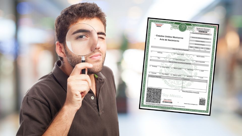 Acta de nacimiento certificada: así es su formato más reciente