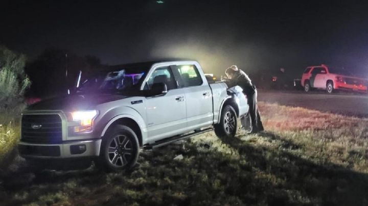 Guardabosques de Texas aseguran a 7 indocumentados en Laredo; iban en una camioneta robada
