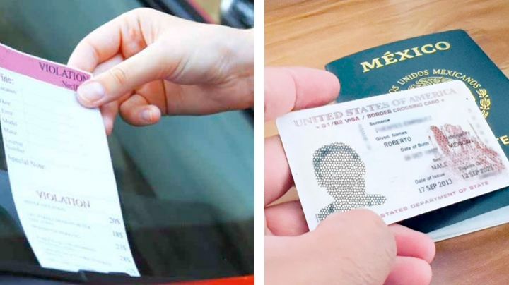 ¿Peligra mi Visa americana si ignoro una multa de tránsito en Estados Unidos, pero vivo en México?