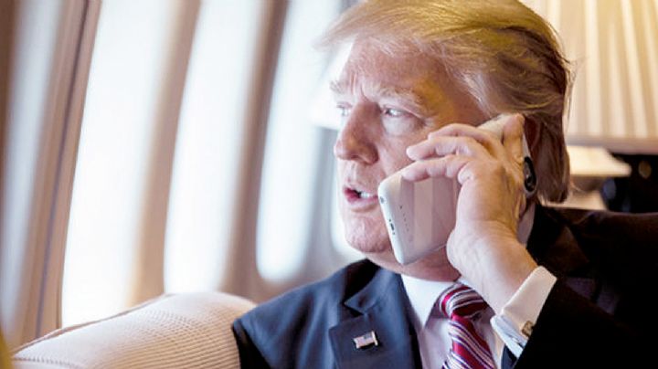 Donald Trump comparte en redes su perspectiva de la llamada telefónica con Claudia Sheinbaum